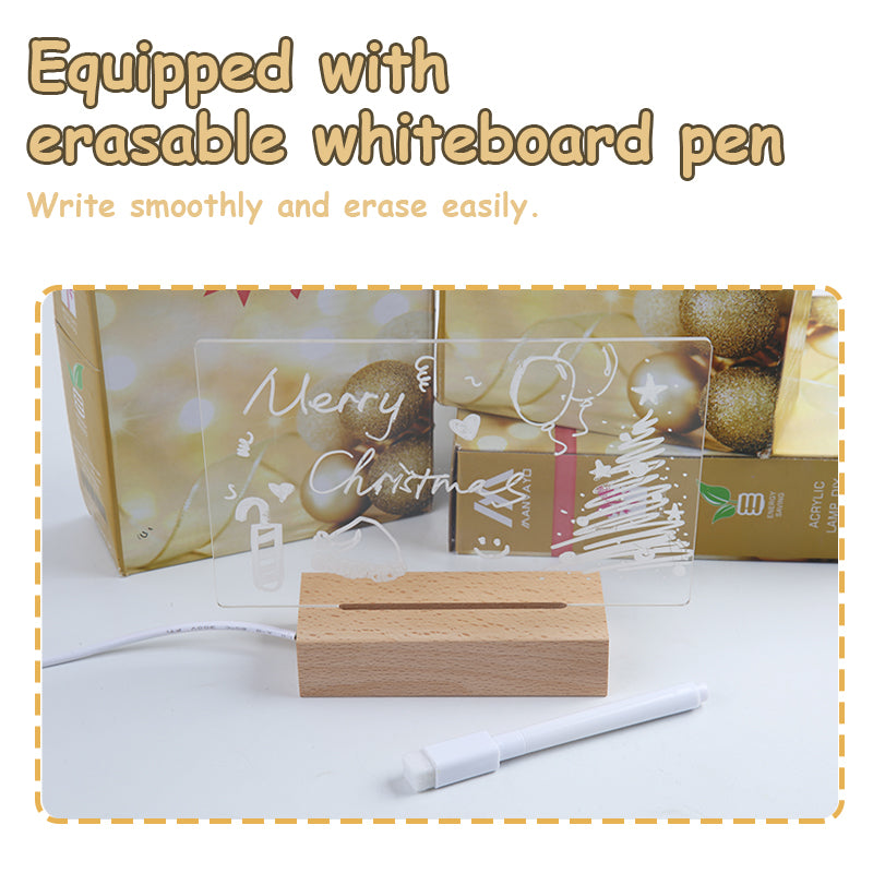 Creative Acrylic LED Desk Writing Lamp