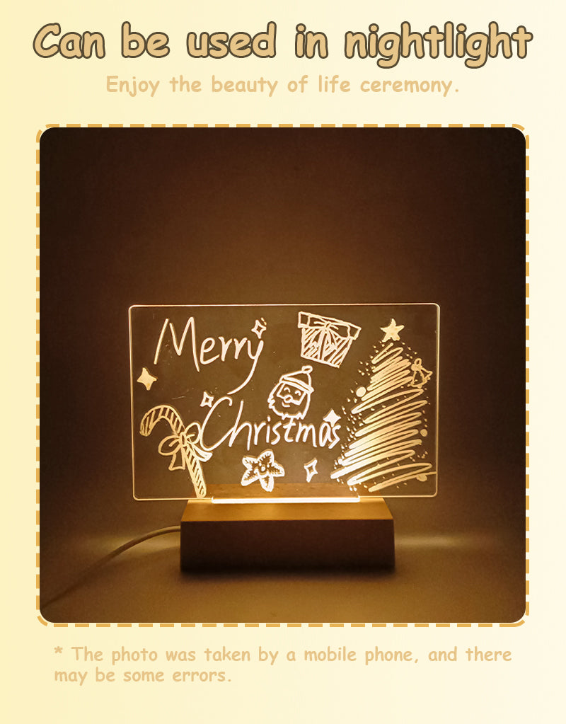 Creative Acrylic LED Desk Writing Lamp