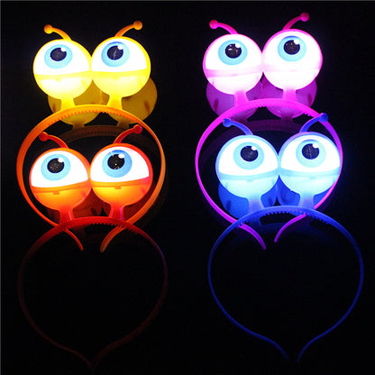 LED Light Up Funny Glasses – Glow Party Kids & Adults