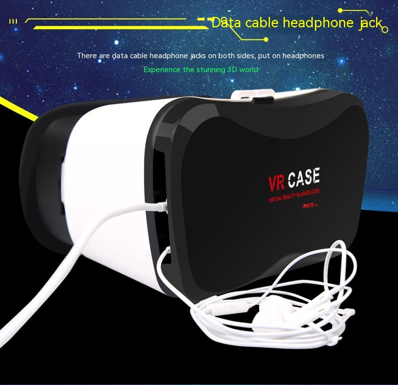 Premium VR Box Virtual Reality Headset for Smartphone | 3D Movies & Games