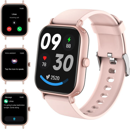 Bluetooth Fitness Smartwatch with Heart Rate Monitor