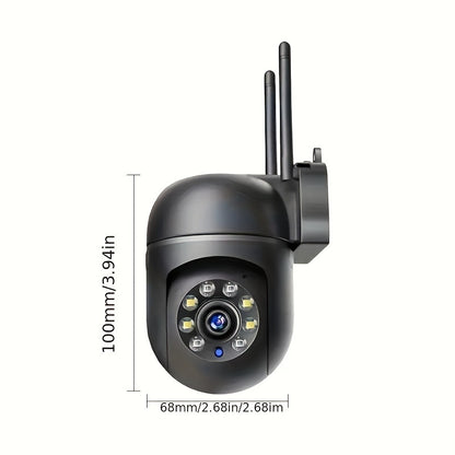 360° WiFi Smart PTZ Security Camera with Night Vision