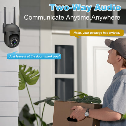 360° WiFi Smart PTZ Security Camera with Night Vision
