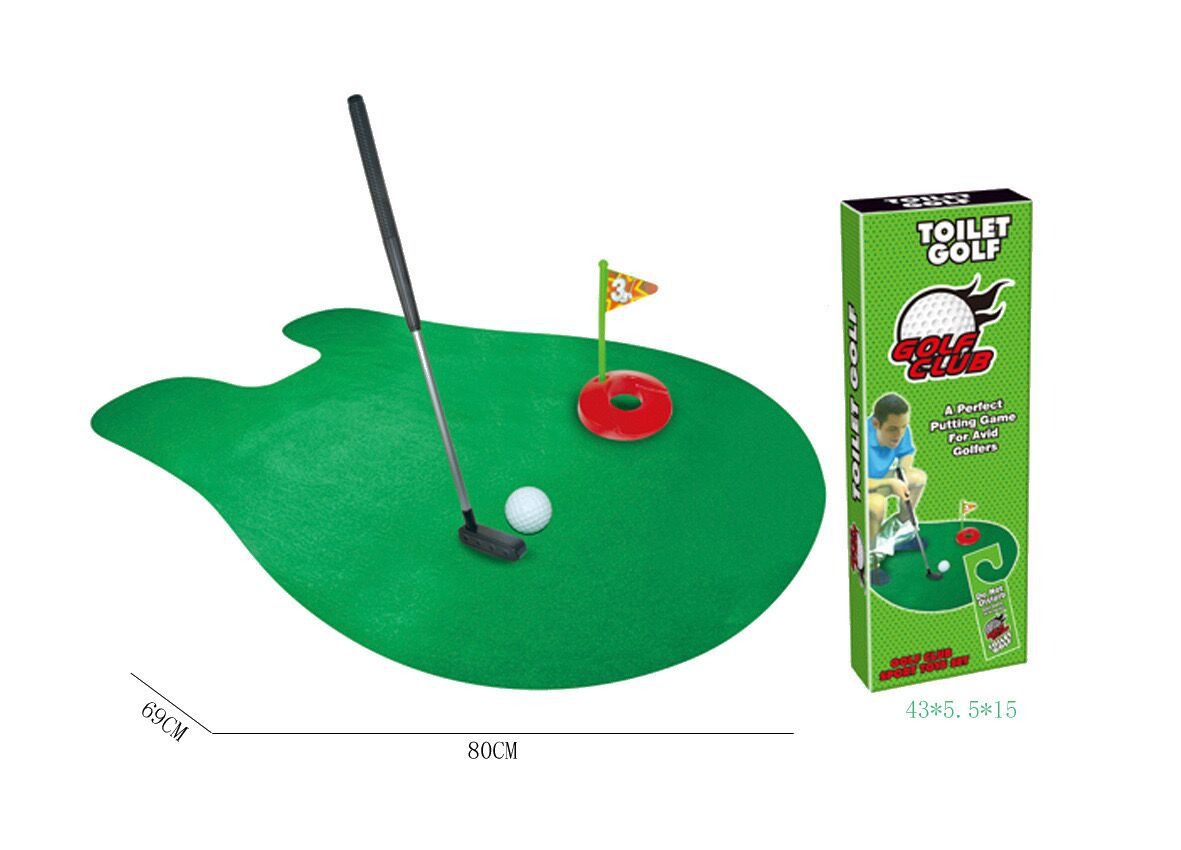 Toilet Golf Mini Set Golf Toy Leisure & Entertainment Sports Toy