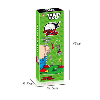 Toilet Golf Mini Set Golf Toy Leisure & Entertainment Sports Toy