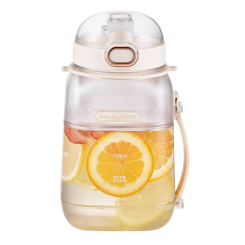 Portable Juice Blender Bottle – Leakproof Fruit Juicer Pitcher for Fresh Drinks