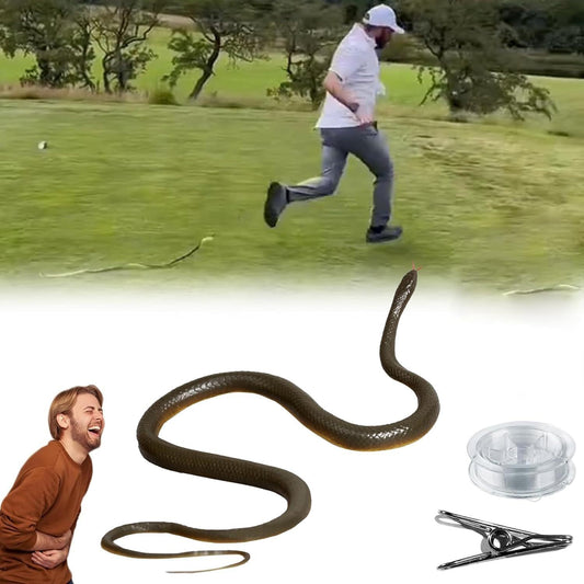 Whole Rubber Snake Chasing Props GolfChasing Props