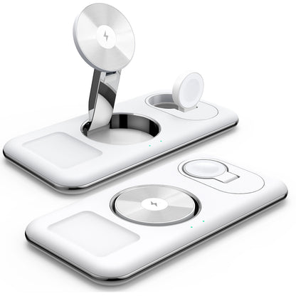 3-in-1 Wireless Charging Station for Phone, Watch & Earbuds
