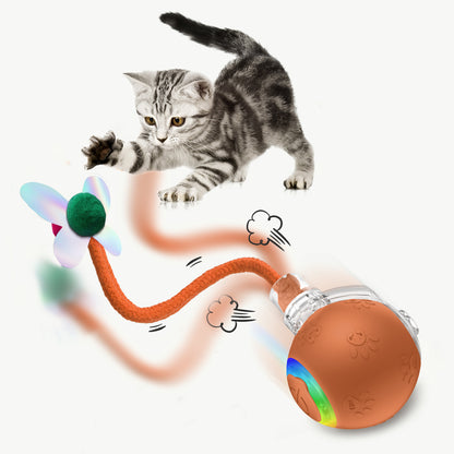 Intelligent Gravity Cat Toy Ball Strap Electric Rope Cat