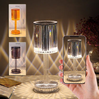Crystal Diamond LED Table Lamp