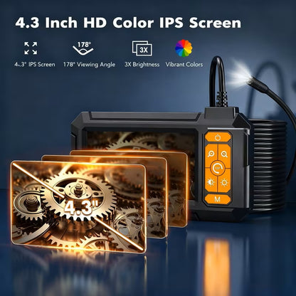 4.3″ HD Endoscope Inspection Camera (IP67 Waterproof)