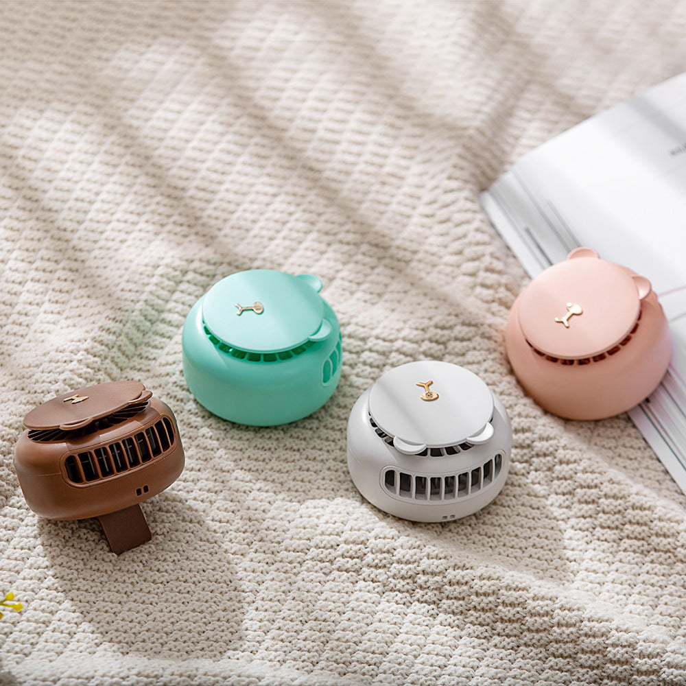 Portable Hanging Neck Mini Silent FanUSB Fan