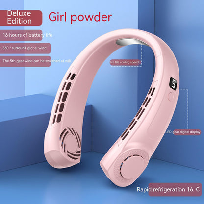 Rechargeable Bladeless Neck Fan