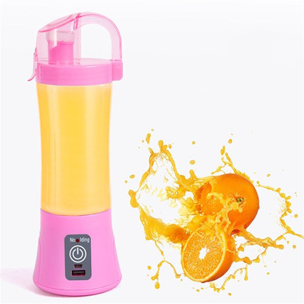 Portable USB Rechargeable Blender Bottle – Mini Personal Juicer for Smoothies & Shakes