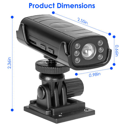 Wireless Car Backup Camera with Night Vision & App Control