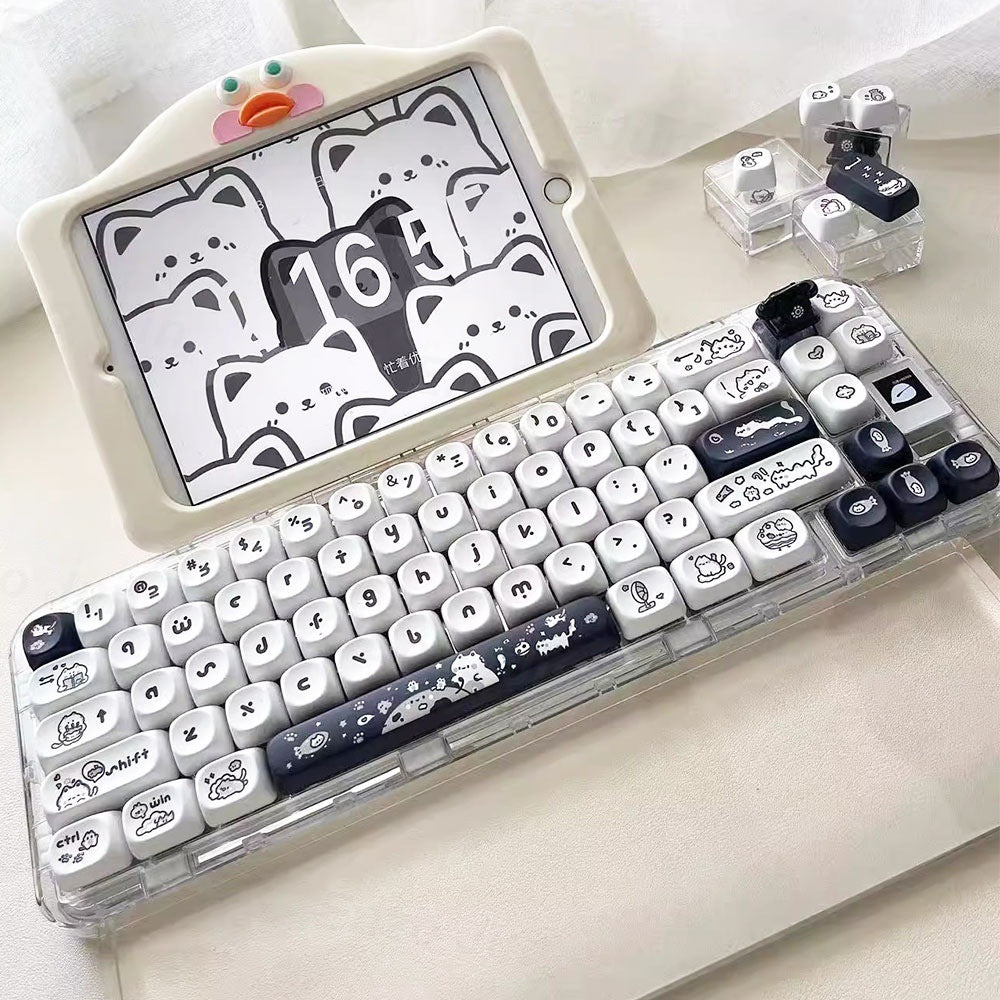 Cute Cartoon Wireless Keyboard
