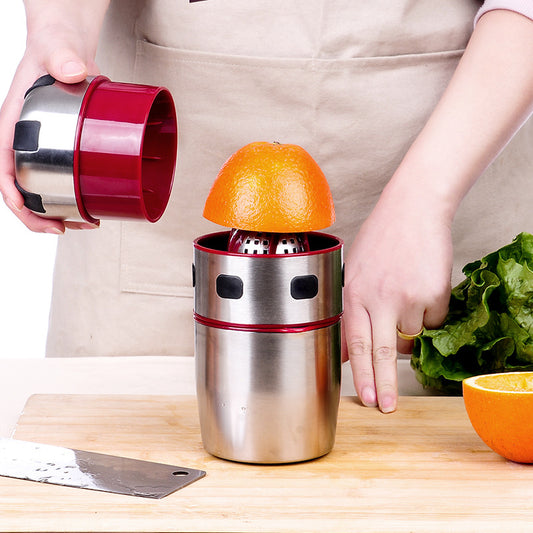 Electric Stainless Steel Citrus Juicer – Orange & Lemon Squeezer