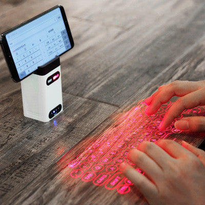 Portable Virtual Laser Keyboard with Bluetooth