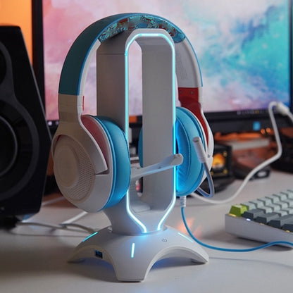 RGB Gaming Headphone Stand with LED Light