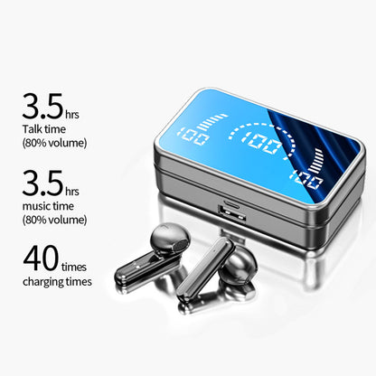 Wireless Bluetooth Earbuds with LED Display – Hi-Fi Stereo