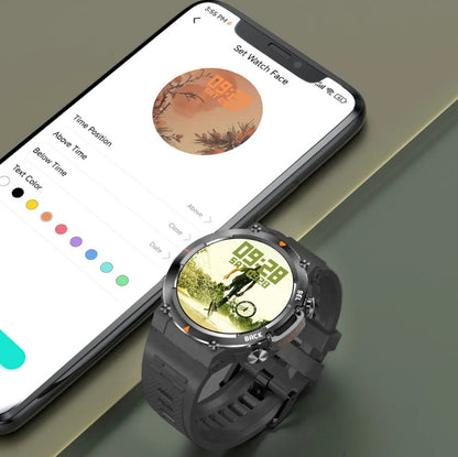 Luxury Stainless Steel Smartwatch for Men