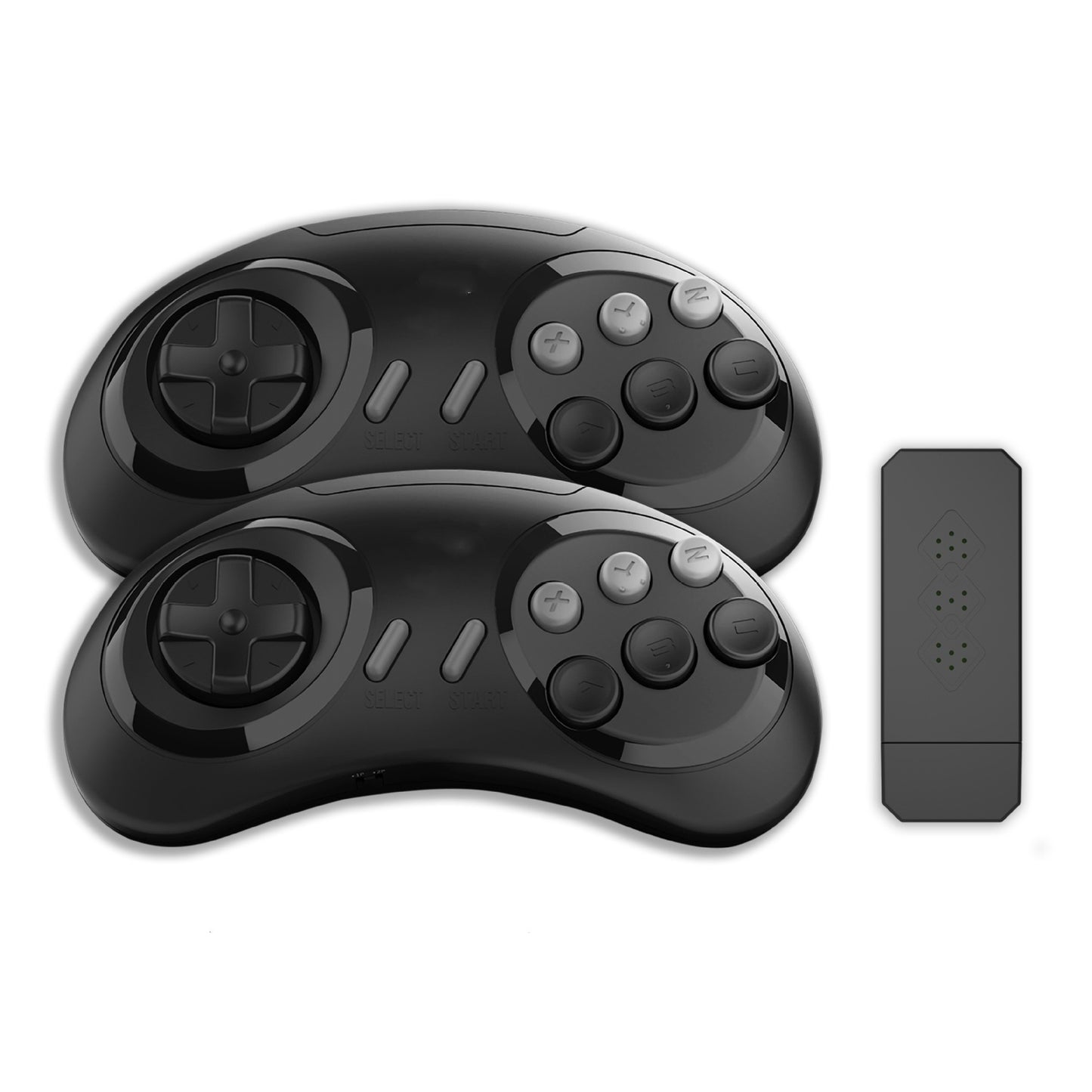 HD Mini Wireless Game Console with 2 Controllers | Plug & Play Retro Gaming System