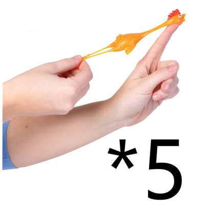 Catapult Launch Rubber Catapulted Chicken Toys