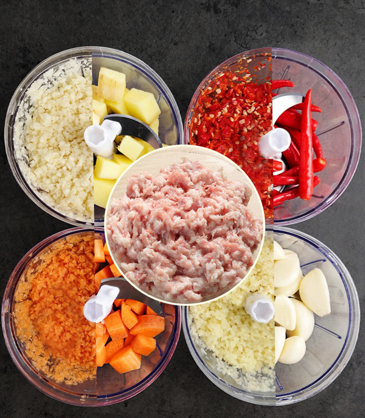 Manual Ginger Garlic Chopper – Mini Food Cutter for Quick Prep