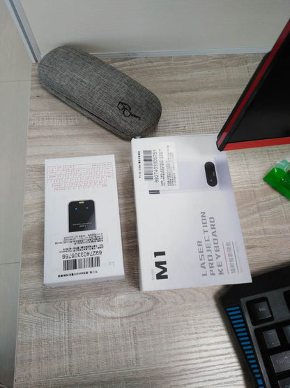 Portable Virtual Laser Keyboard with Bluetooth
