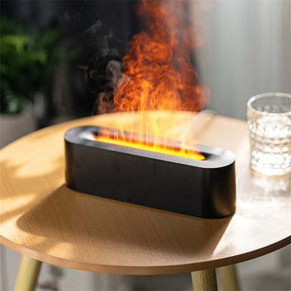 Flame Aroma Diffuser Air Humidifier Ultrasonic