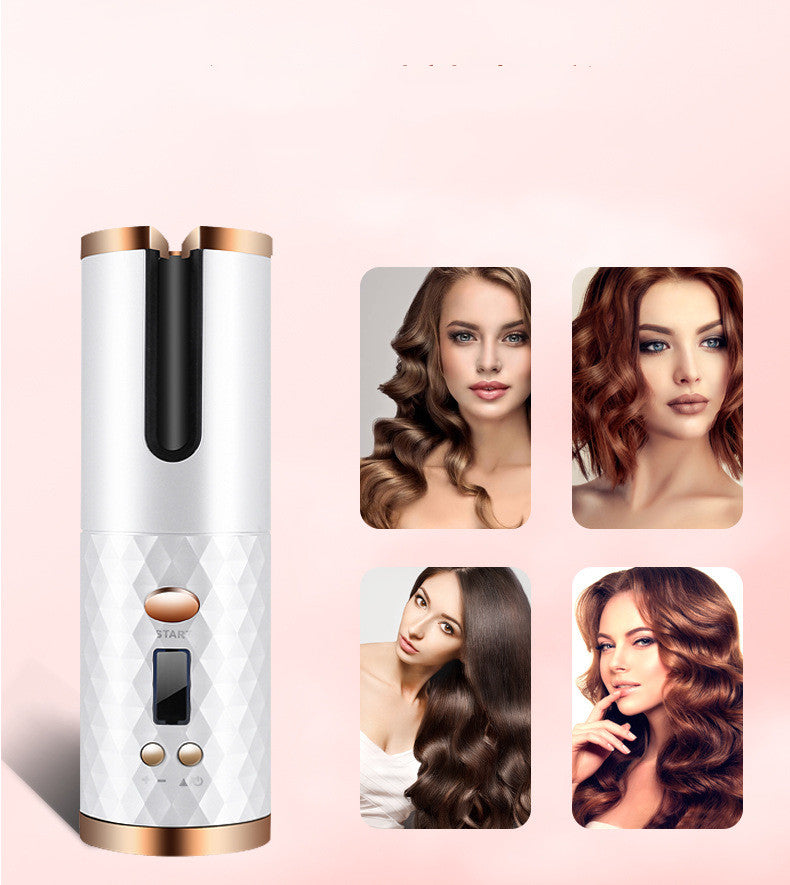 Cordless Automatic Hair Curler – Ceramic Curling Iron