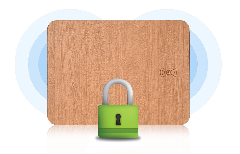 Wireless Charging Desk Mat with Phone Holder – Premium Office Desk Organizer & Mouse Pad