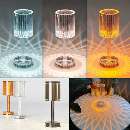 Crystal Diamond LED Table Lamp