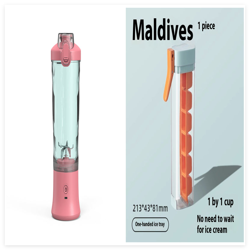 Portable Personal Juice Blender – USB Rechargeable Fruit Smoothie Maker