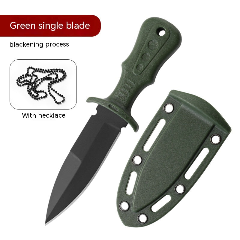 Outdoor Knife Straight Knife Camping Portable Fruit Knife