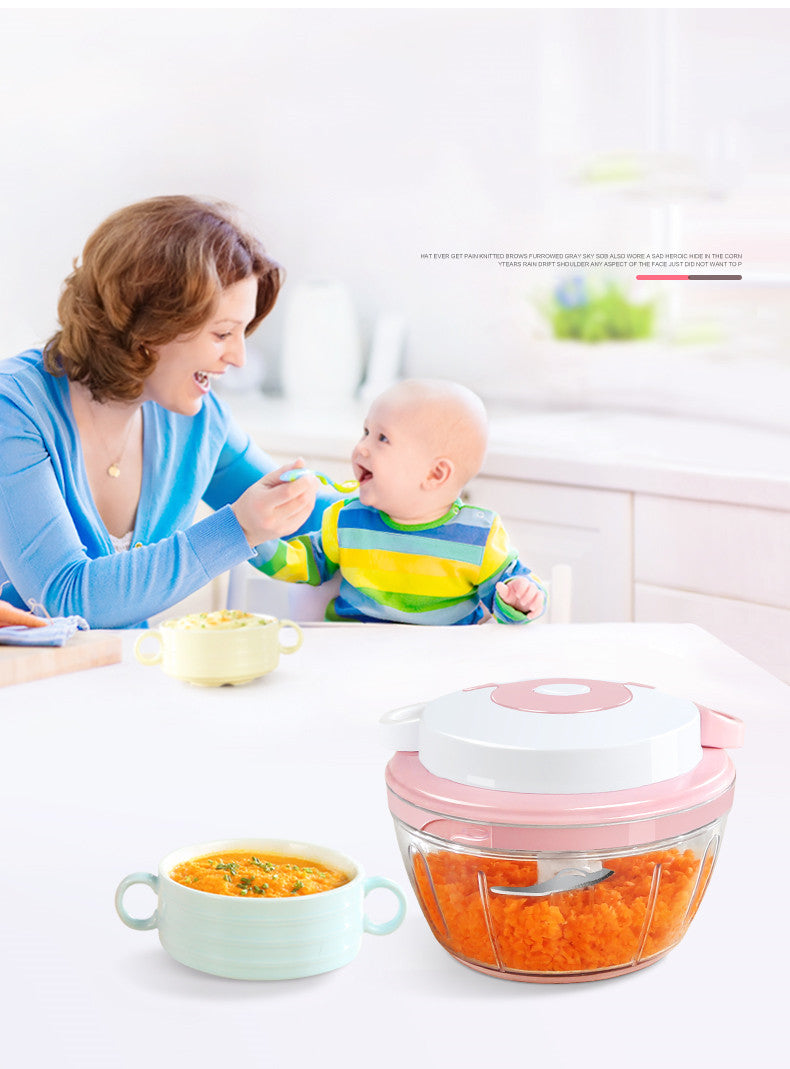 Manual Ginger Garlic Chopper – Mini Food Cutter for Quick Prep