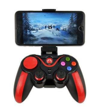 S5 Mobile Game Console – Bluetooth Wireless Game Controller with Phone Holder for Android & iOS