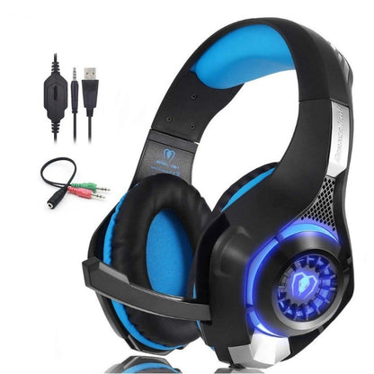RGB Wired Gaming Headset with Noise Cancelling Mic