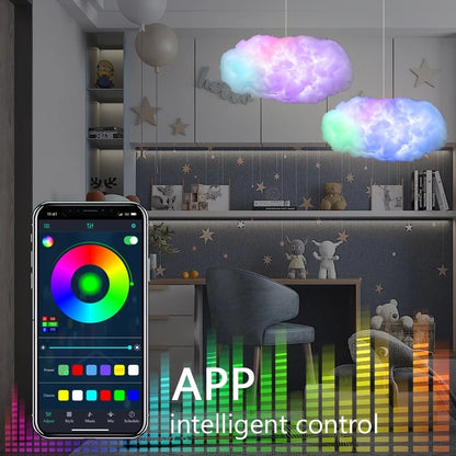 USB RGB Cloud Lightning Decorative Light