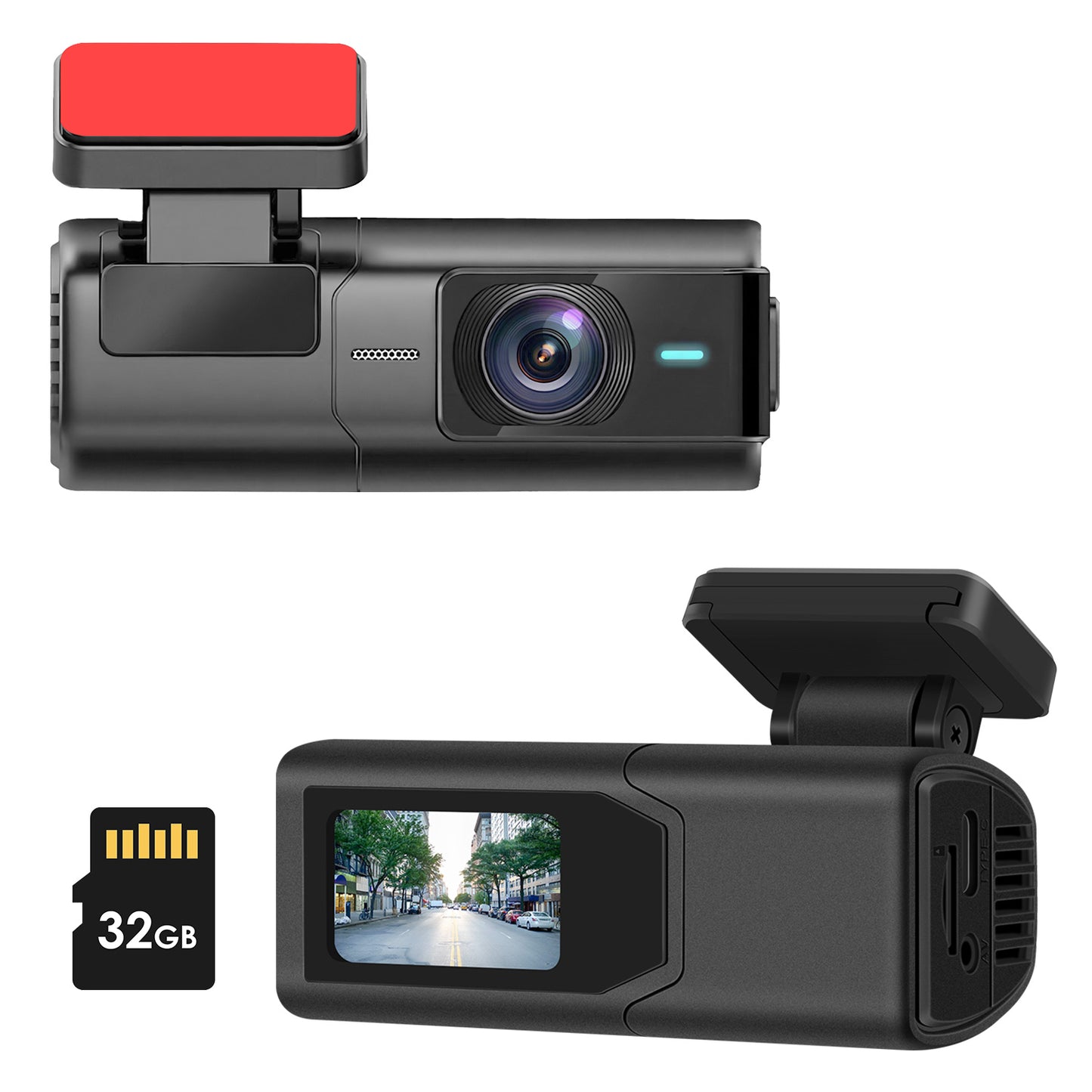 2K HD Car Dash Camera with WiFi & Night Vision