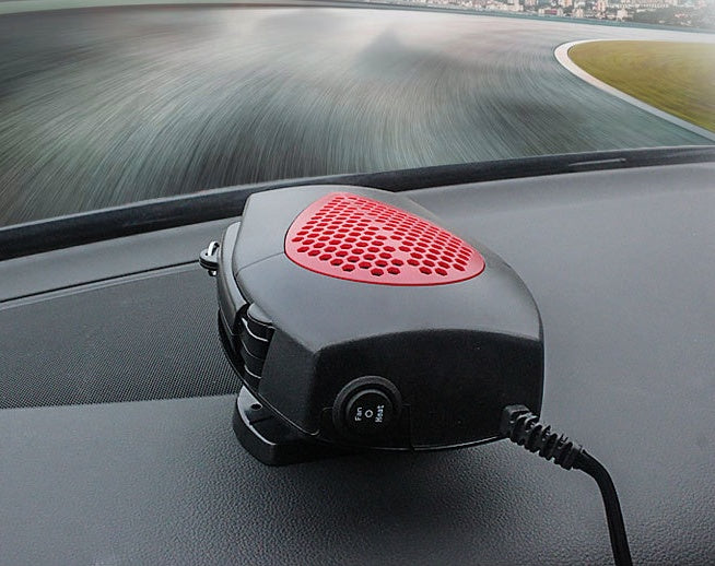 12V Portable Auto Heater Fan – Fast Heating Car Defroster & Cooling Fan for Windshield
