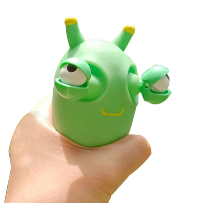Eye Popping Cater Pillar Squeeze Decompression Prank Toy