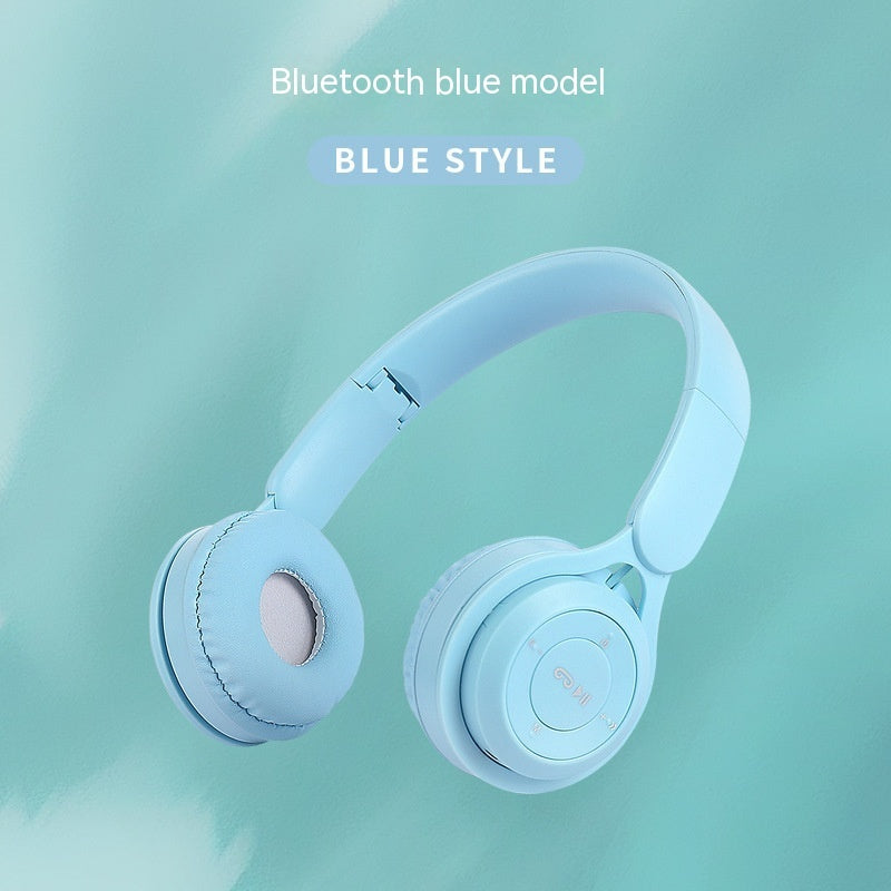 Wireless Bluetooth 5.0 On-Ear Headphones – 40mm Stereo Sound with Long Battery Life