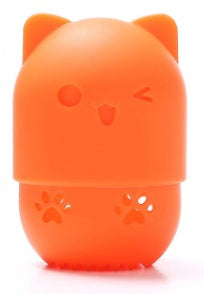 Cute Cosmetic Puff Holder – Portable Breathable Case for Makeup Spongesv