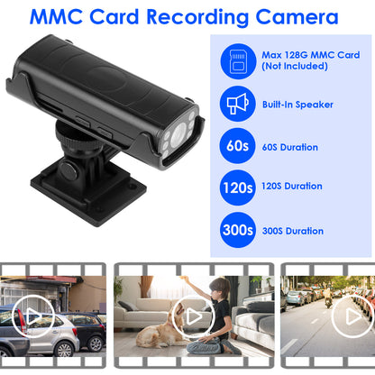 Wireless Car Backup Camera with Night Vision & App Control
