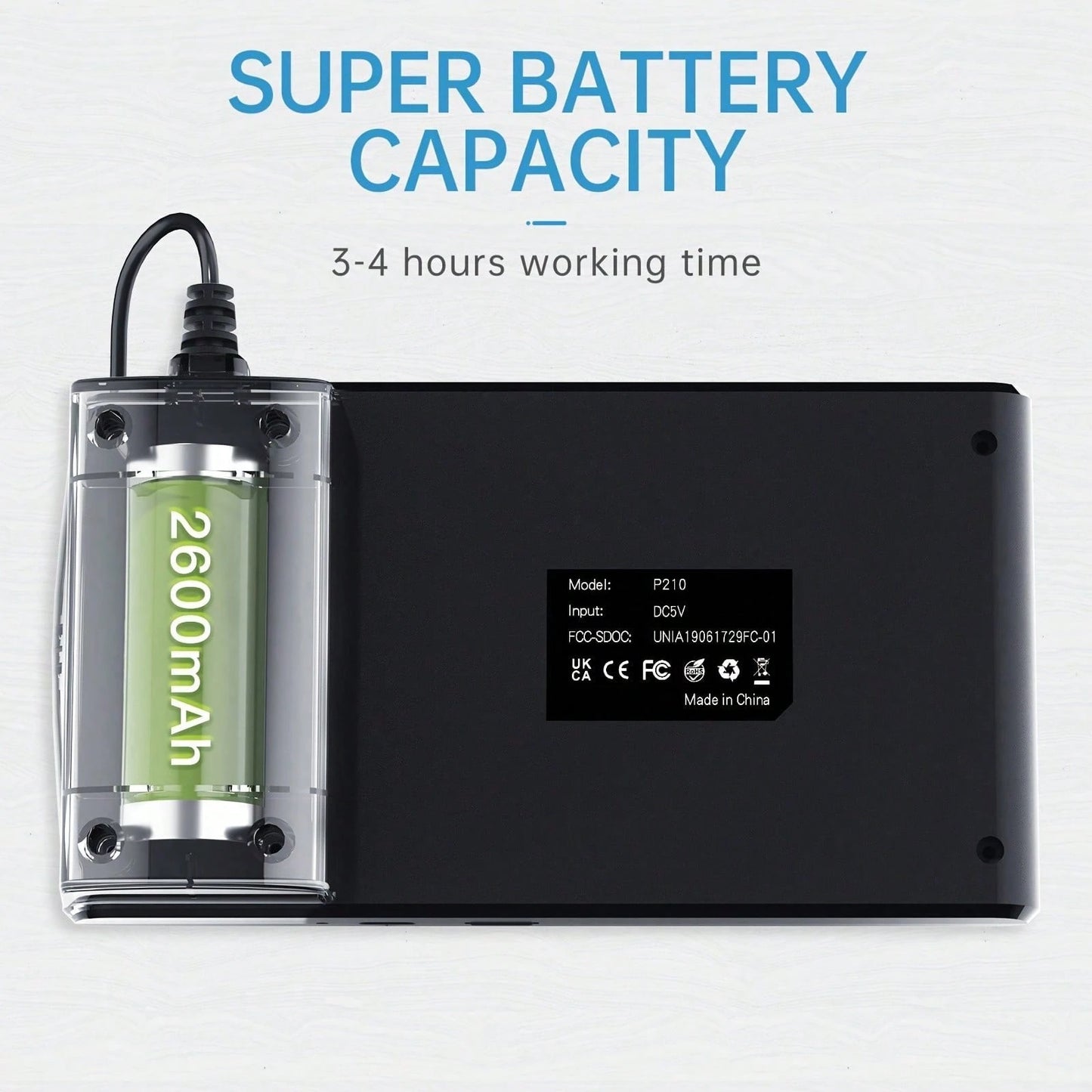 4.3″ Dual Lens Endoscope Inspection Camera with LED Light