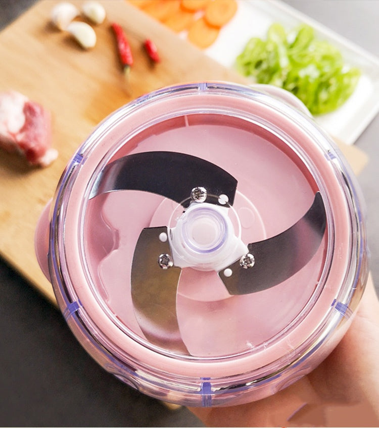 Manual Ginger Garlic Chopper – Mini Food Cutter for Quick Prep