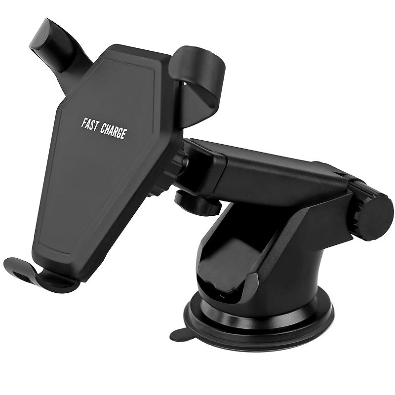 15W Fast Wireless Charging Car Mount – Auto Clamp, Dashboard & Windshield Phone Holder
