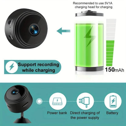 Compact WiFi Indoor Security Cam