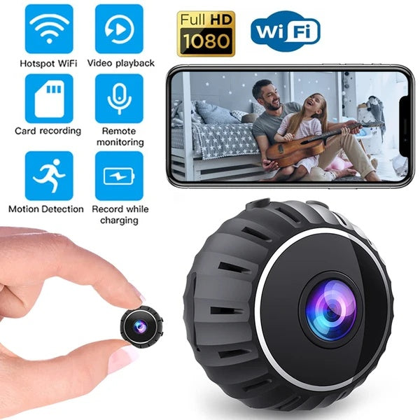 Mini 360° WiFi Security Camera (Full HD Night Vision)